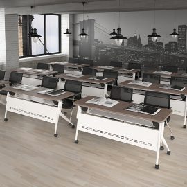 Mesa abatible L white