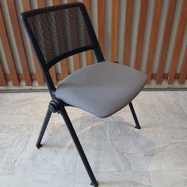 BANCO TAPIZADO FABRIZIA TUBULAR CROMADO