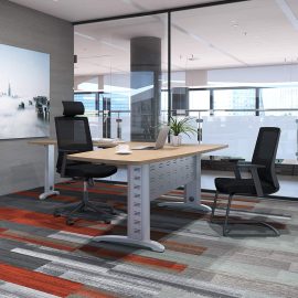 Escritorio silver escuadra