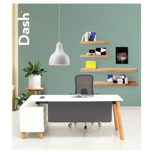 ESCRITORIO DASH SOBRE CREDENZA